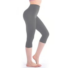 Load image into Gallery viewer, Walifrey Cropped Leggings for Women, High Waisted 3/4 Length Leggings for Workout Gym Sports