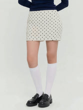 Load image into Gallery viewer, Walifrey Polka Dot Mini Skirt