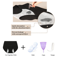 Load image into Gallery viewer, Women Period Pants High Waist
